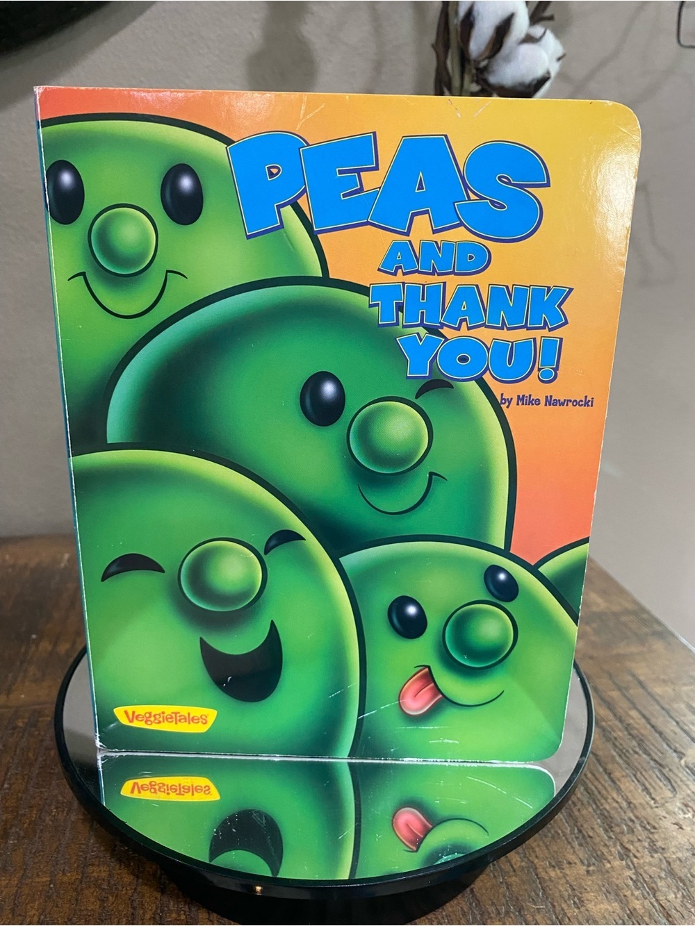 Peas and Thank You! Board Book - from Veggie Tales